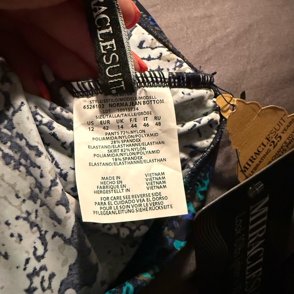 Miraclesuit Multi-Color Swim Bottom - Picture 3 of 4